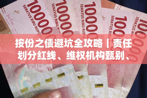 北京按份之债避坑全攻略｜责任划分红线、维权机构甄别、纠纷处理全流程拆解
