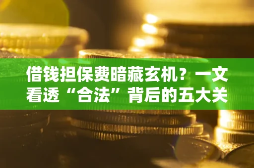 北京借钱担保费暗藏玄机？一文看透“合法”背后的五大关键陷阱