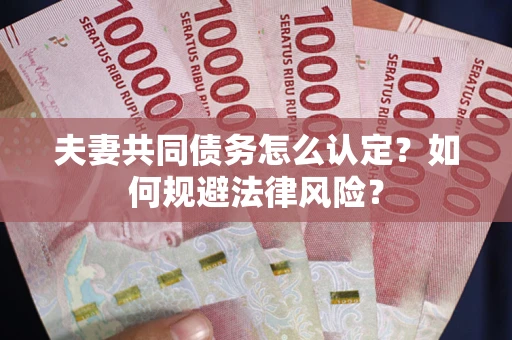 北京夫妻共同债务怎么认定？如何规避法律风险？