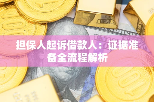 北京担保人起诉借款人：证据准备全流程解析