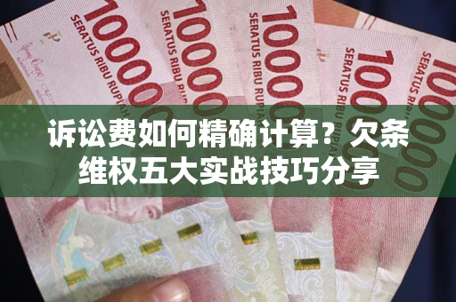 北京诉讼费如何精确计算？欠条维权五大实战技巧分享