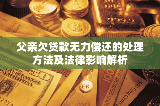 北京父亲欠贷款无力偿还的处理方法及法律影响解析