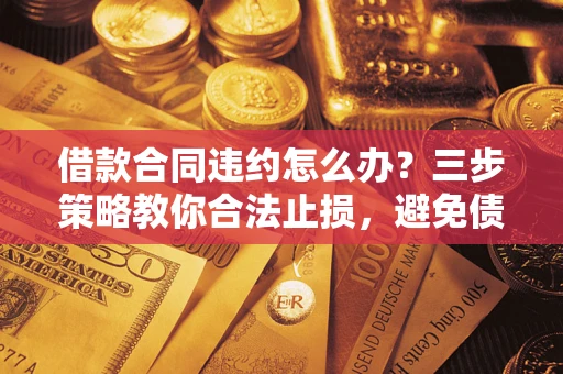 北京借款合同违约怎么办？三步策略教你合法止损，避免债务危机升级